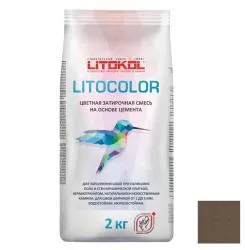 Затирка цементная Litokol Litocolor L. 26 Какао 2кг 479550002