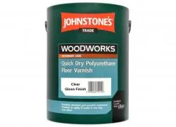 Паркетный лак Johnstone`s  Quik Dry Polyurethane Floor Varnish полуматовый 2,5 л.