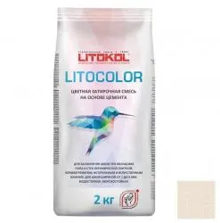 Затирка цементная Litokol Litocolor L. 20 Жасмин 2кг 479510002