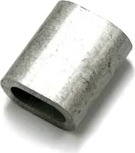 Зажим троса обжимной алюминиевый DIN 3093 20мм