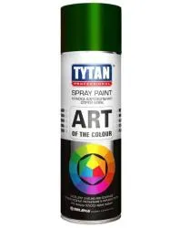 Краска аэрозольная TYTAN Art of the colour акриловая 400мл темно-зеленая 6005