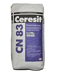 Ремонтная смесь Ceresit CN83 на цементной основе 25кг 792207