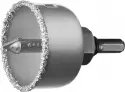 Коронка-чашка ЗУБР "ПРОФЕССИОНАЛ" c карбид-вольфрамовым нанесением, 51 мм, высота 25 мм, в сборе с д