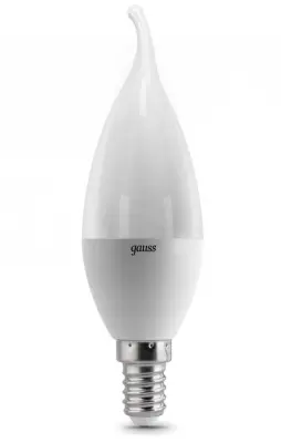 Лампа светодиодная СВЕЧА на ветру матовая Е14 6.5вт 2700К/GAUSS