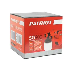 Краскопульт PATRIOT 900Вт электрический SG 900 HVLP